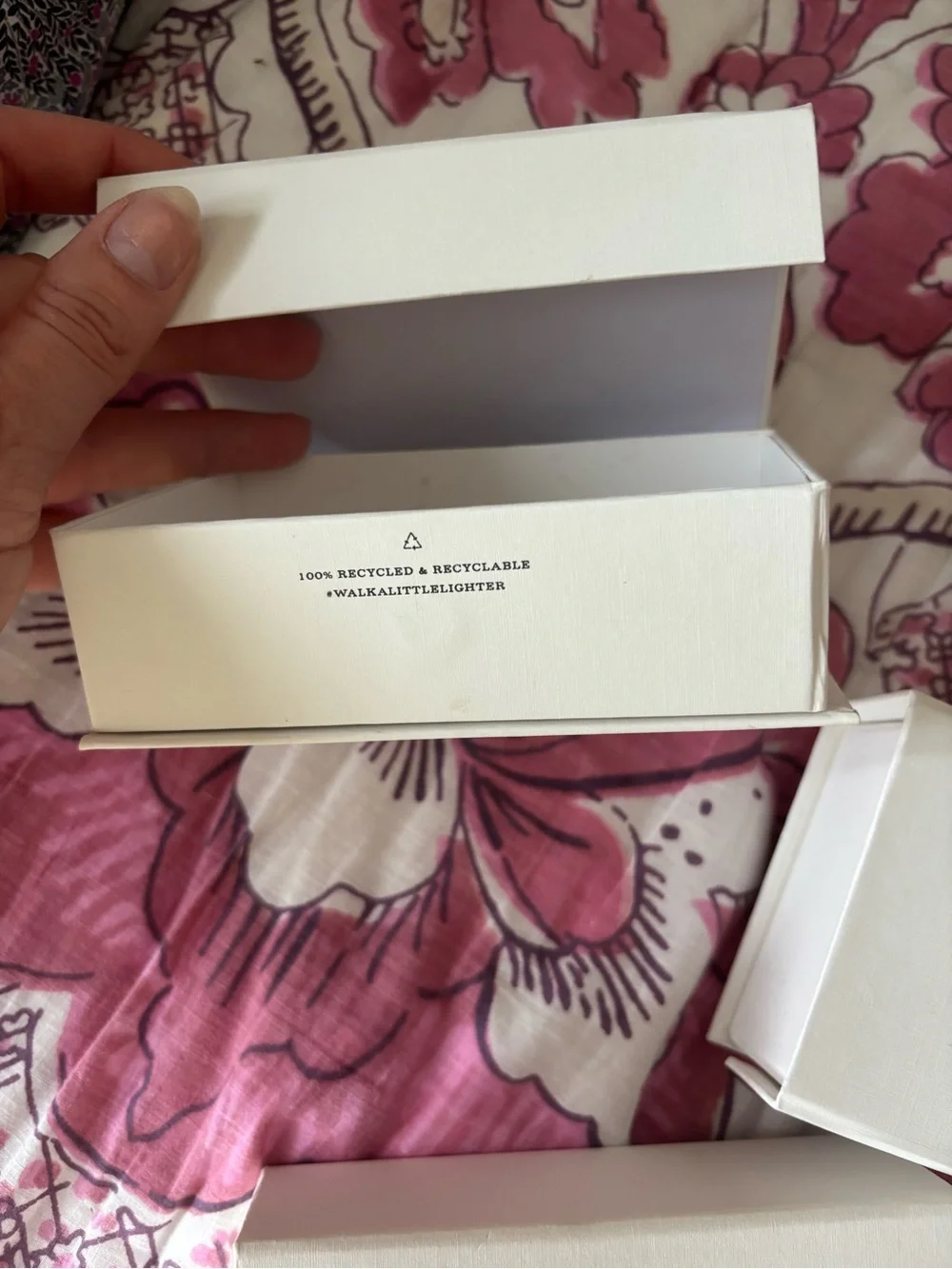 Spell White Branded Jewelry Box Set of 3